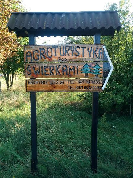 Agroturystyka Pod Swierkami Nadrybie 外观 照片